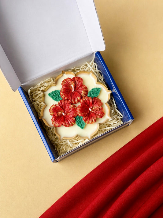 Hibiscus Candle