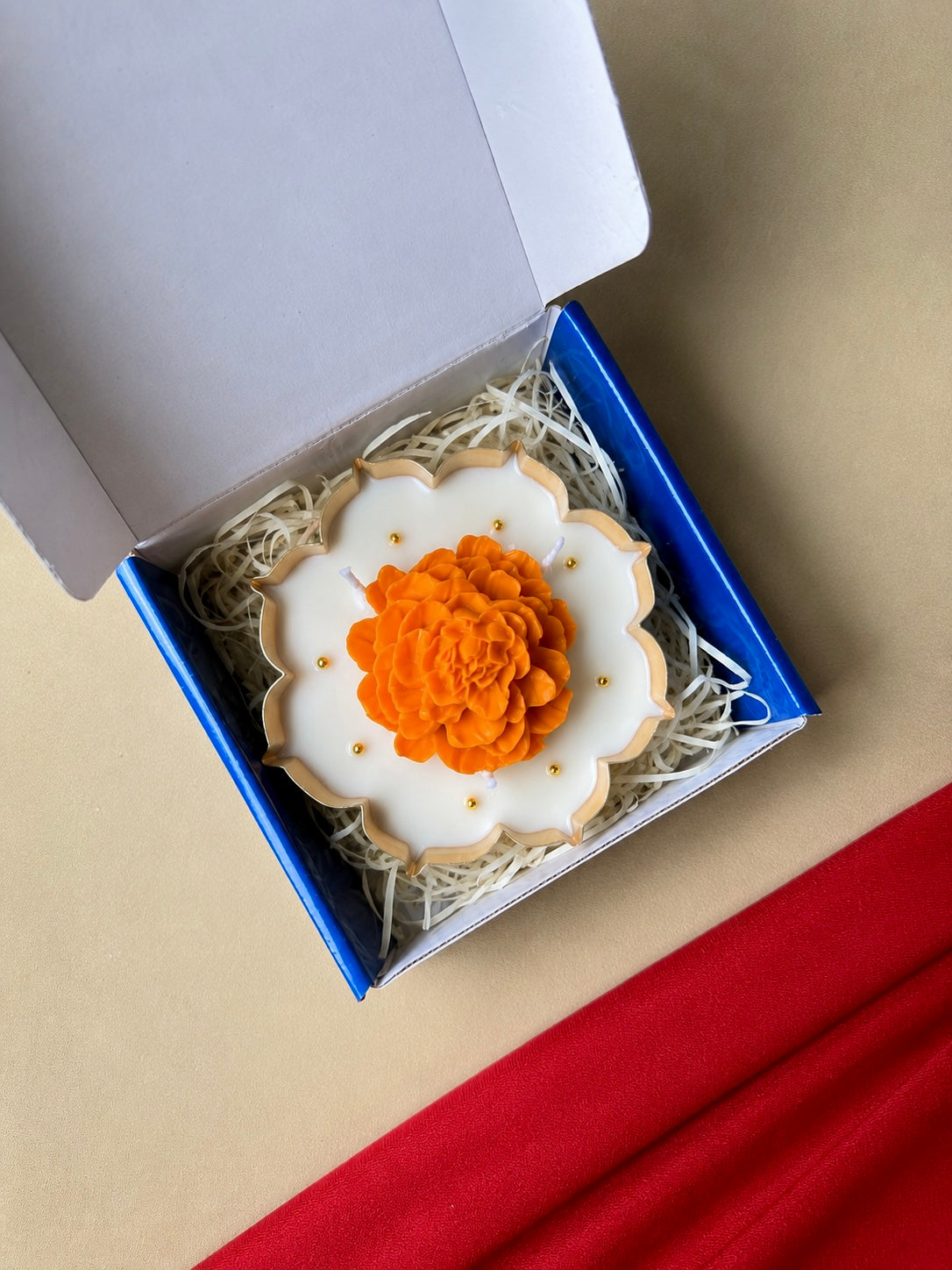 Marigold Urli Candle