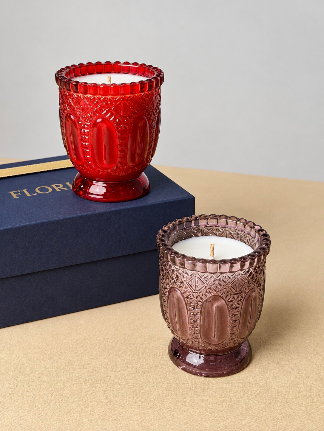 Crystal Jar Candle • Gift Set of 2