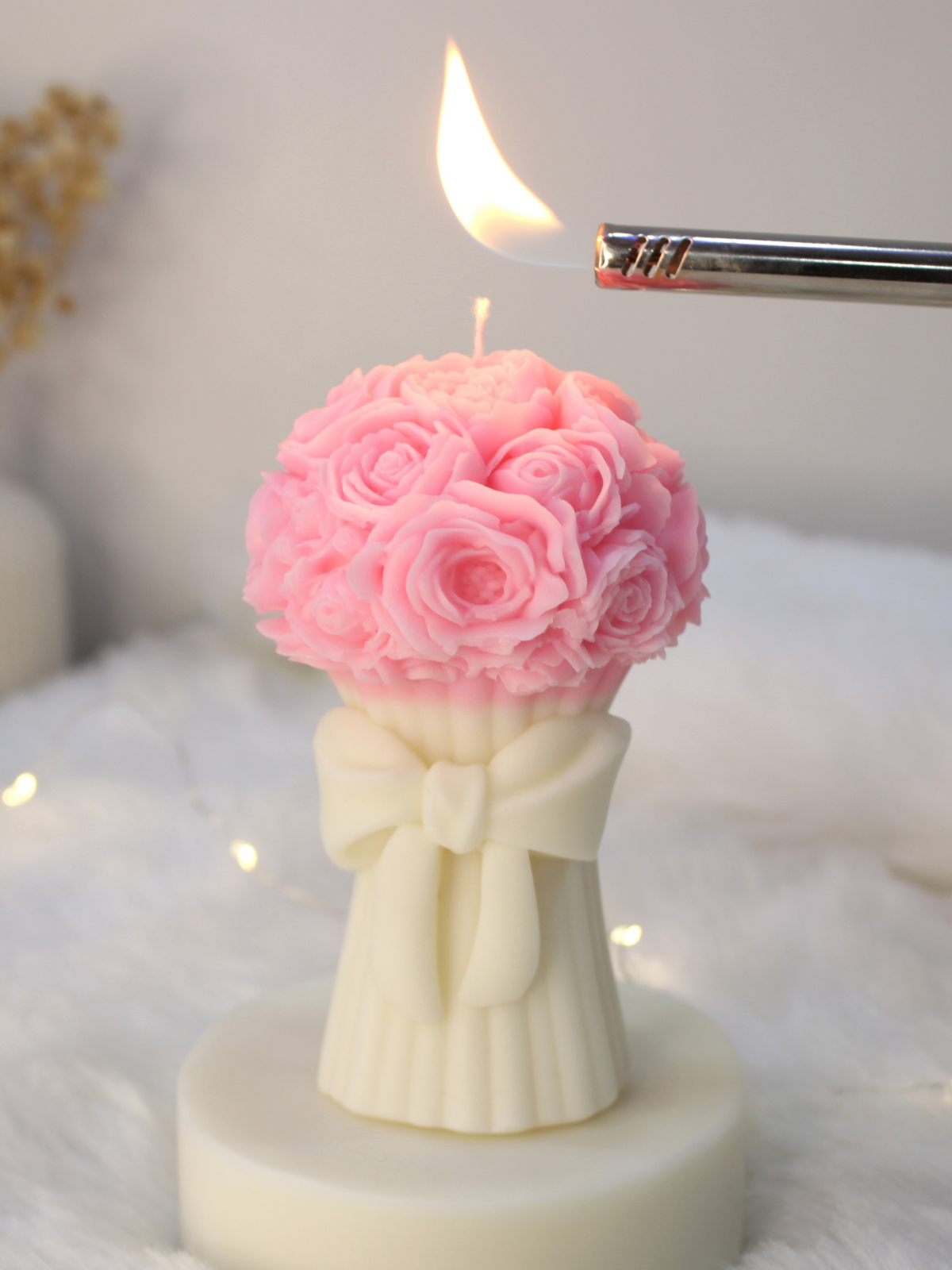 Bow Bouquet Candle