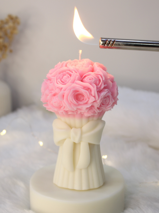 Bow Bouquet Candle