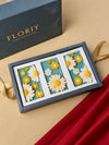 Floral Perfume Infused Wax Tablet • Set of 3