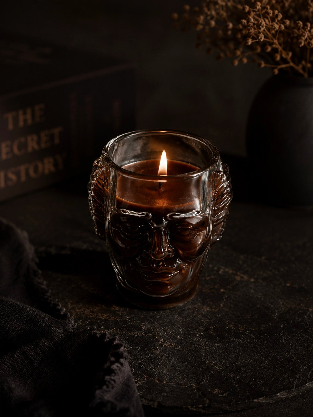 Old Monk Candle (Face Addition)