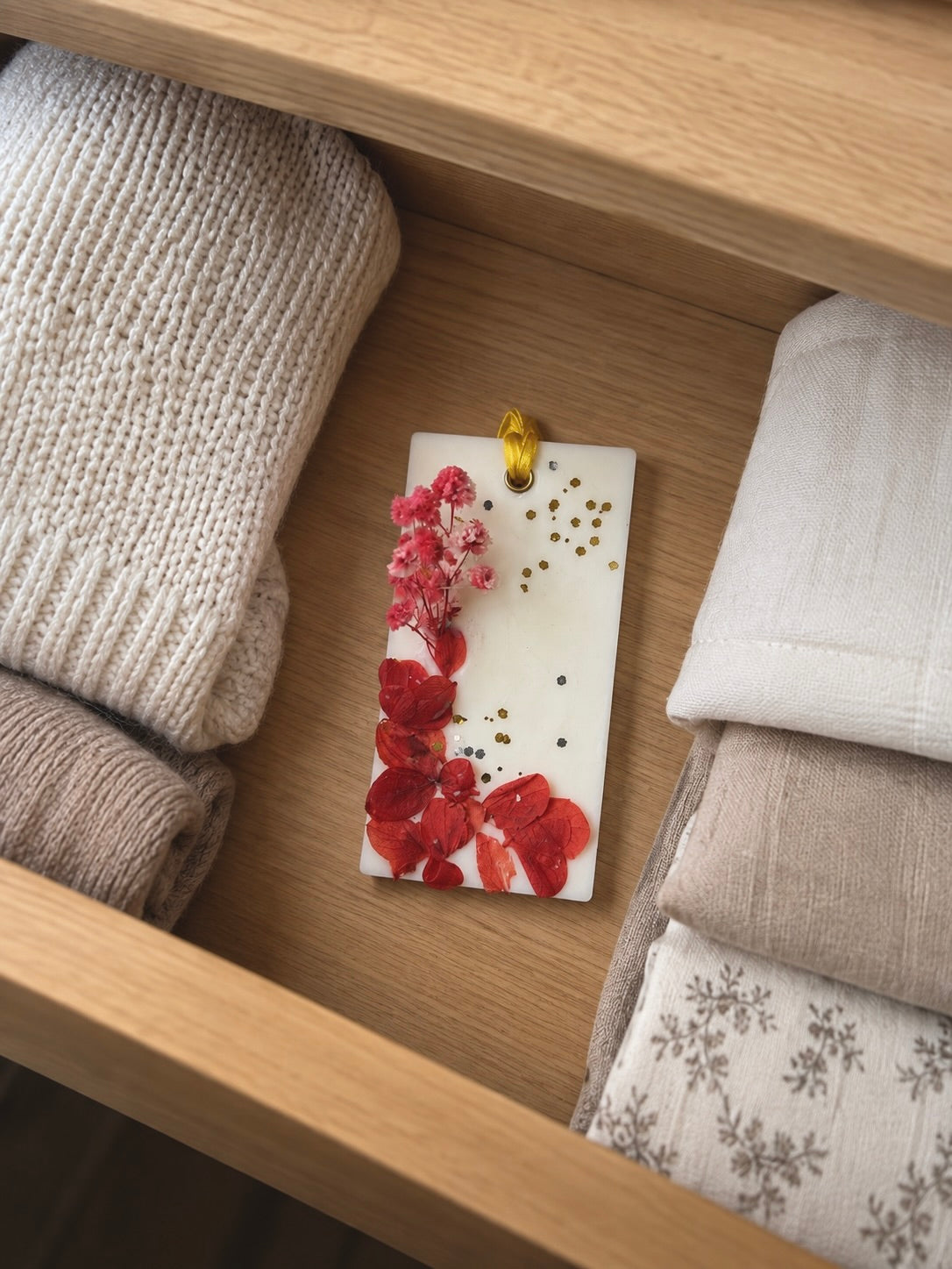 Flower Blossom Perfume Infused Wax Tablet • Set of 3