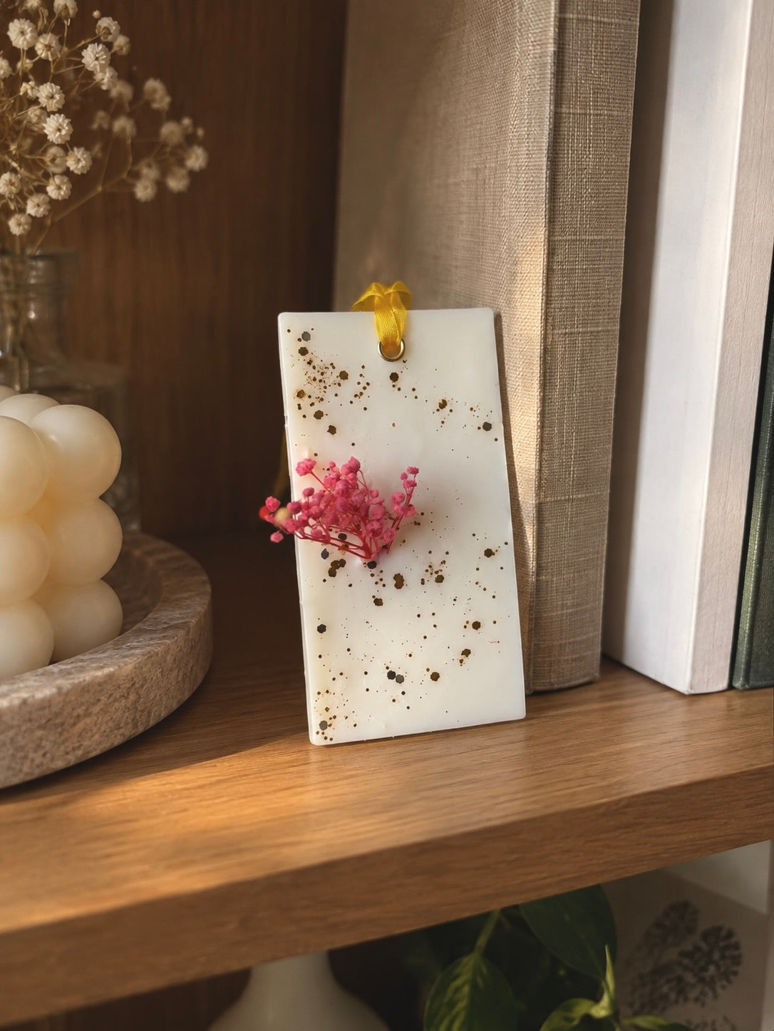 Flower Blossom Perfume Infused Wax Tablet • Set of 3