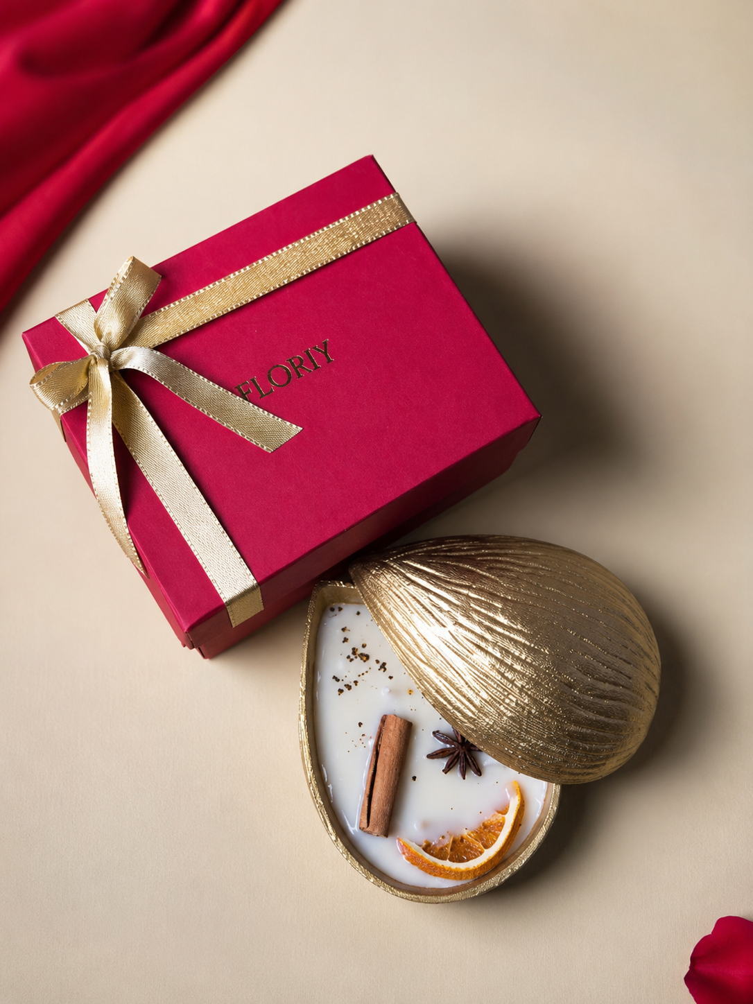 Almond Urli Candle