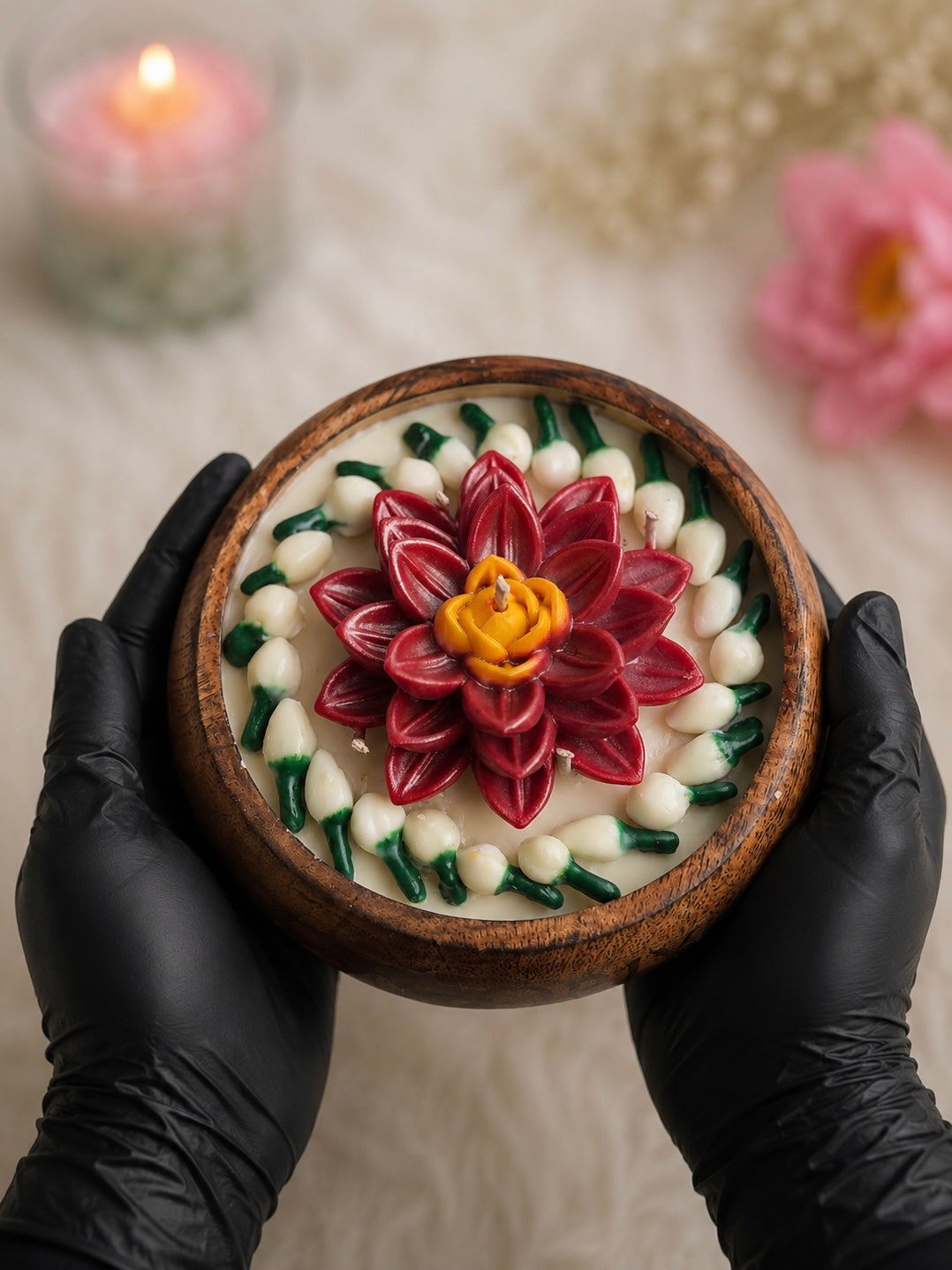 Lotus Mogra Candle