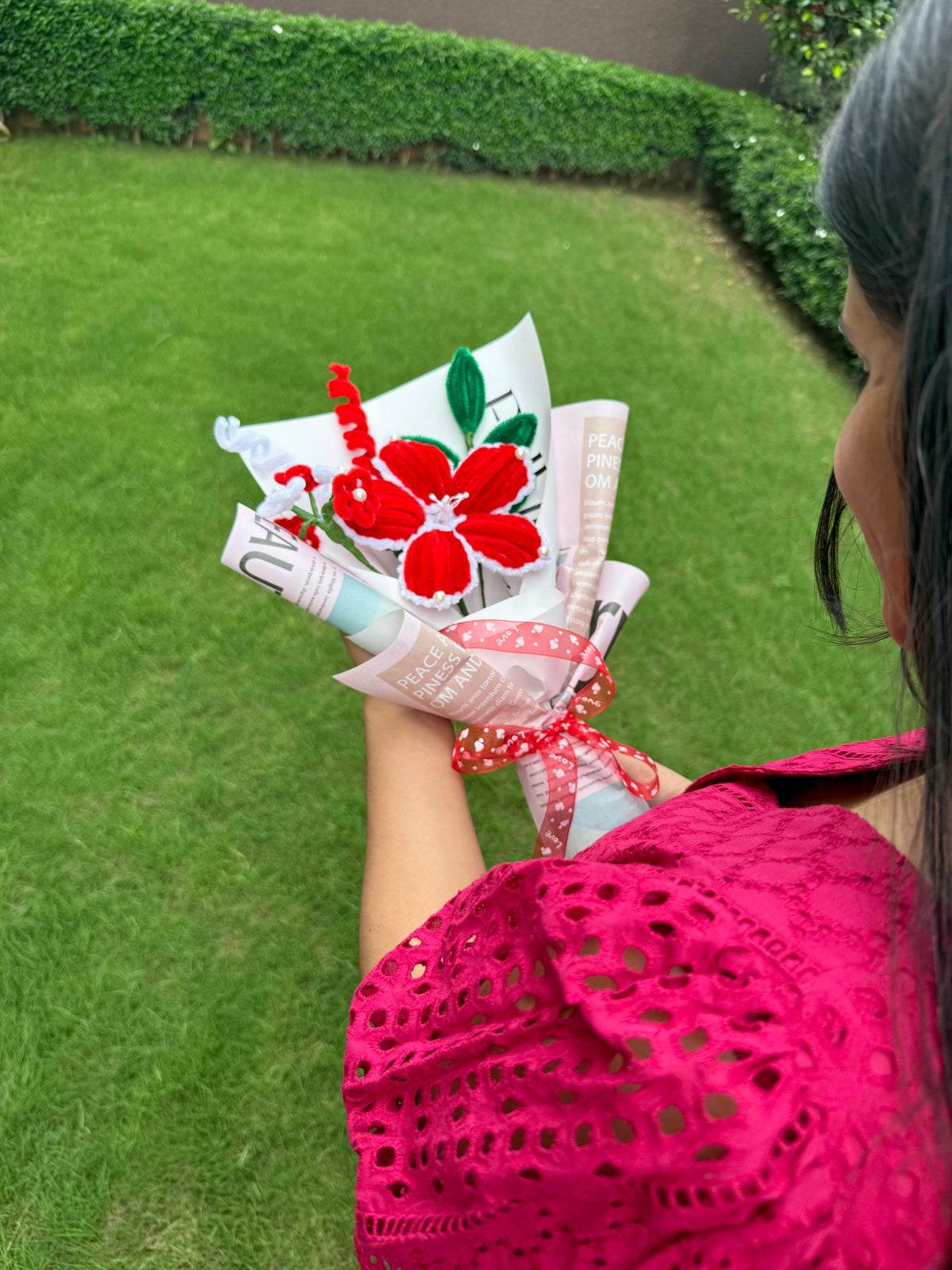 Red Lily Bouquet