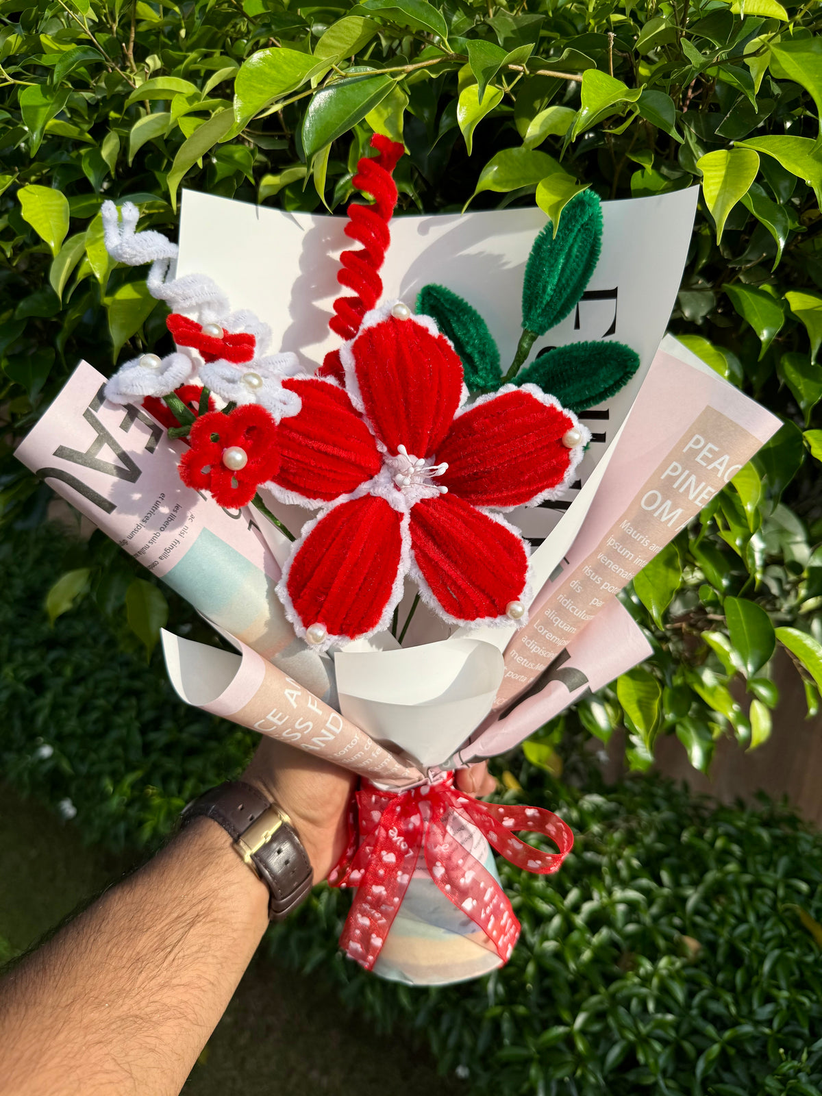 Red Lily Bouquet